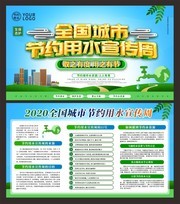 全国城市节约用水宣传周展板