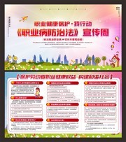 职业病防治法宣传周板报