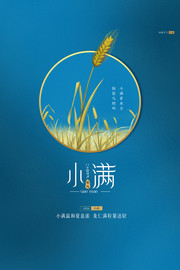 小满二十四节气海报