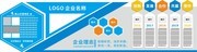 企业历程文化墙展板