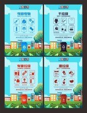垃圾分类宣传挂图