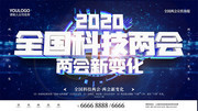 2020全国科技两会展板