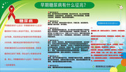 糖尿病知识展板图片