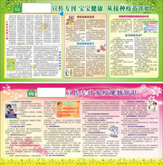 接种疫苗健康知识展板
