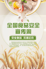 全国食品安全宣传周宣传海报图片
