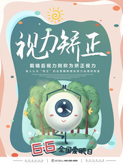 视力矫正宣传海报