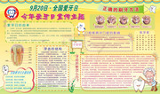 全国爱牙日展板