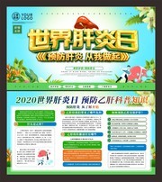 世界肝炎日展板