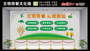 文明用餐文化墙