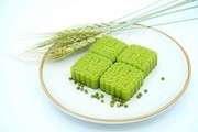 绿豆冰皮饼图片