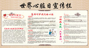 世界心脏日健康宣传栏下载