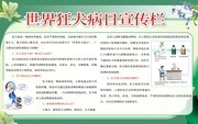 世界狂犬病日宣传栏模板下载