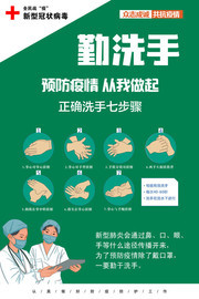 新冠防疫宣传海报图片
