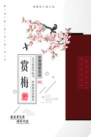 品梅花宣传海报
