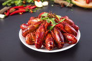 美味海鲜小龙虾图片