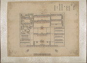 乾隆南巡驻跸图古画素材图片