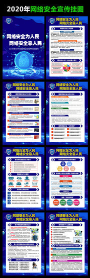 网络安全法知识挂图