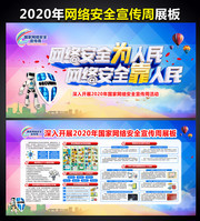 2020网络安全宣传周板报展板