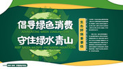 绿色消费生态环保海报