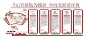校园文化墙设计图片素材