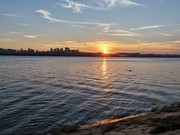 落日黄昏风景图片素材