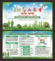 全国高血压日健康展板图片素材