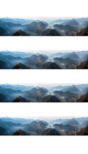 皖南山峦美景图片