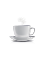 白色咖啡杯矢量