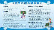 文明校园宣传展板图片