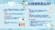 小孩发热儿童保健宣传栏图片