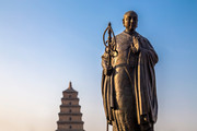 地藏菩萨雕塑摄影图图片