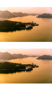 道观河水库图片