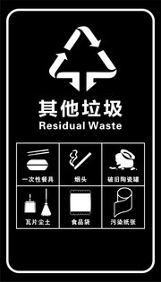 其他垃圾图标矢量素材