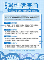 世界男性健康日宣传图片素材
