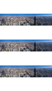 俯瞰济南绿地中心全景大图