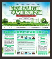 防震减灾知识宣传栏图片下载