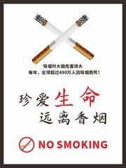 珍爱生命远离香烟禁烟宣传图片素材