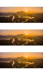 卧虎山景色素材图片