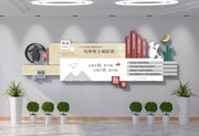 校园读书文化墙下载