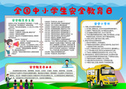 全国中小学生安全教育日小报