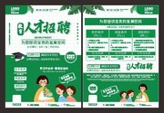 教育人才招聘单页