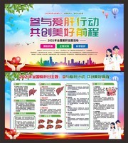 全国爱肝日知识科普宣传栏