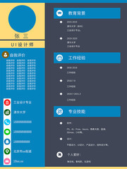 个人工作简历模板