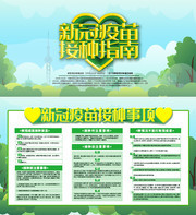 新冠疫苗接种宣传栏