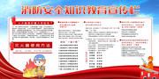 消防安全知识教育宣传栏