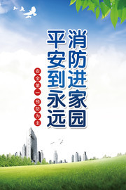 消防安全海报设计