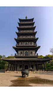 嘉兴壕股塔图片