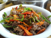 农家小炒肉菜品图片素材