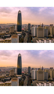 济南绿地中心摄影图