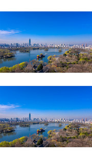 大明湖风光图片